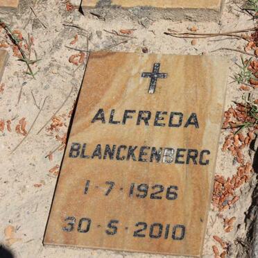 BLANCKENBERG Alfreda 1926-2010