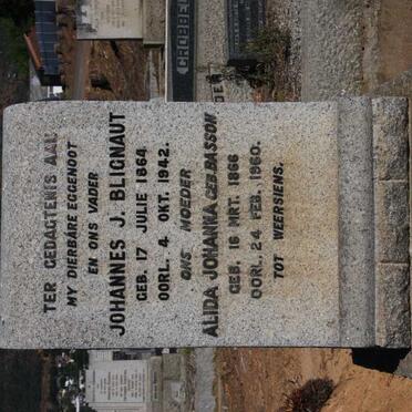 BLIGNAUT Johannes J. 1864-1942 &amp; Alida Johanna BASSON 1866-1960