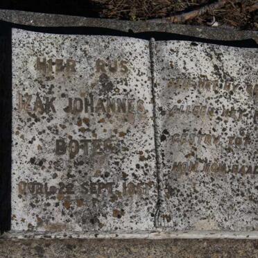 BOTES Izak Johannes -1951