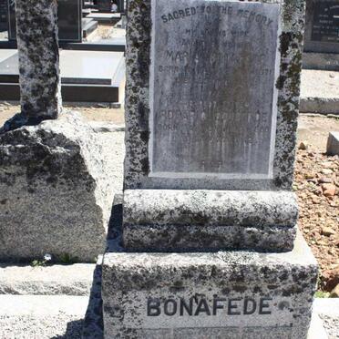 BONAFEDE Rosario 1871-?? &amp; Maria 1888-??