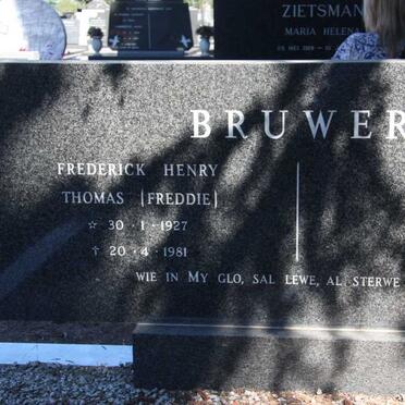 BRUWER Frederick Henry Thomas 1927-1981