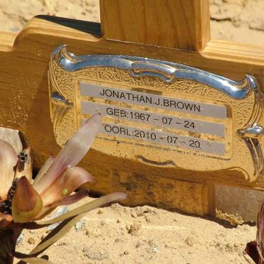 BROWN Jonathan J. 1967-2010