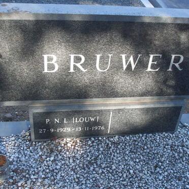 BRUWER P.N.L. 1929-1976