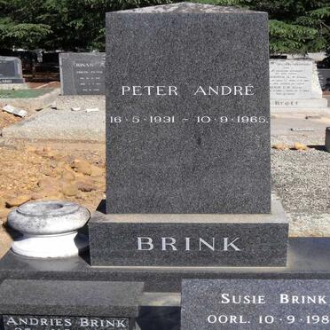 BRINK Peter Andre 1931- 1965