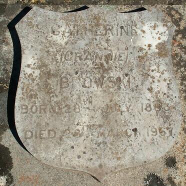 BROWSKI Catherine 1883-1967