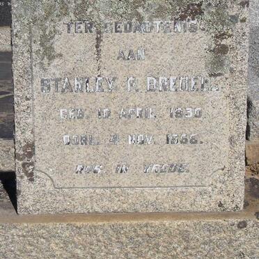 BREDELL Stanley P. 1930-1958