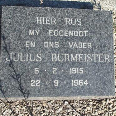 BURMEISTER Julius 1915-1964
