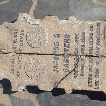 CARSTENS Jacobus C. 1885-1926