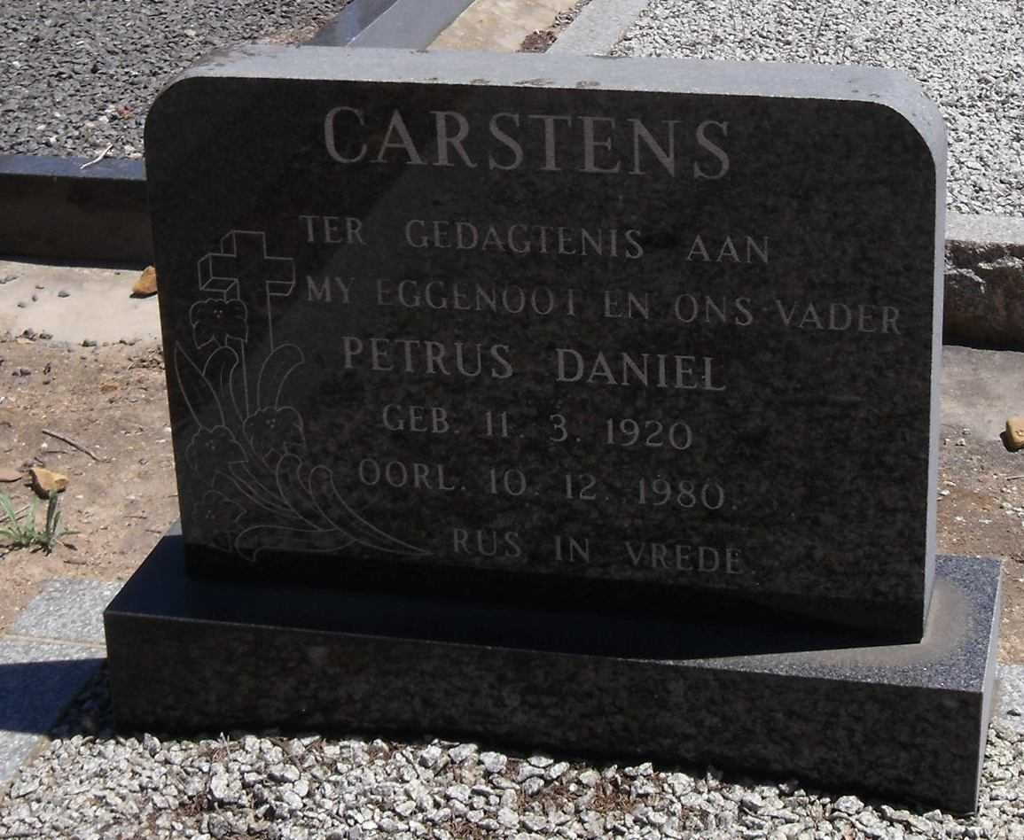 CARSTENS Petrus Daniel 1920-1980