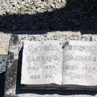 CANNAVO Natale -1935 :: CANNAVO Josephine -1940