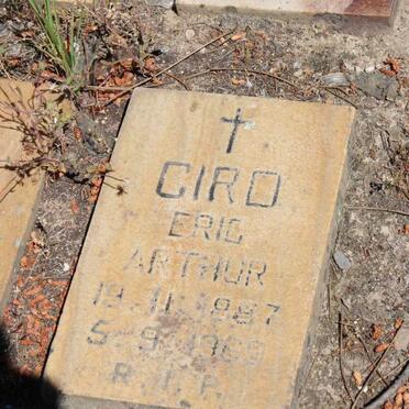 CIRO Eric Arthur 1897-1969