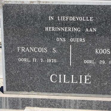 CILLIÉ Francois S. -1975 &amp; Koosie -1972