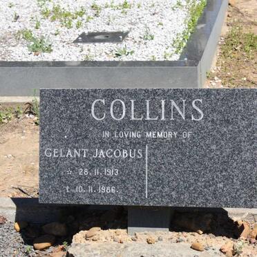 COLLINS Gelant Jacobus 1913-1986