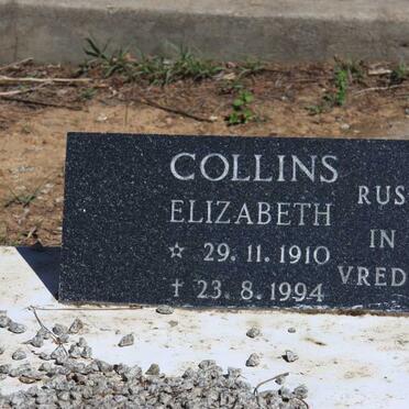 COLLINS Elizabeth 1910-1994