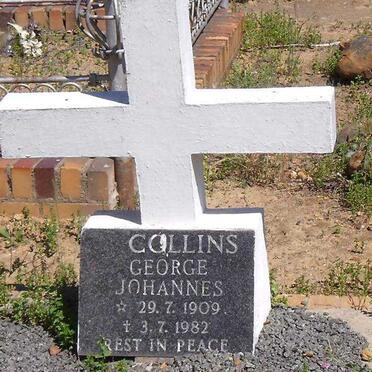 COLLINS George Johannes 1909-1982