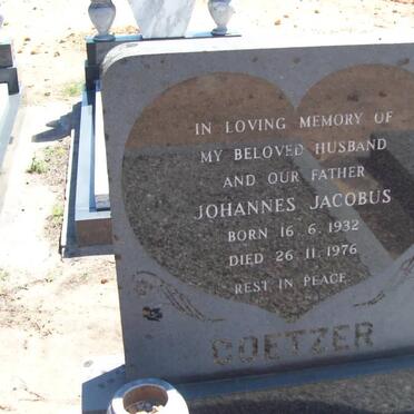 COETZER Johannes Jacobus 1932-1976