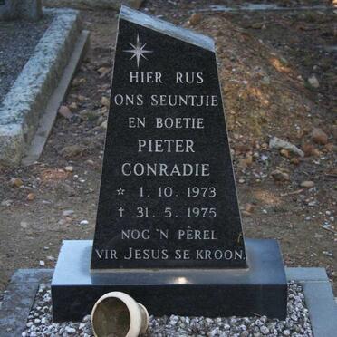 CONRADIE Pieter 1973-1975