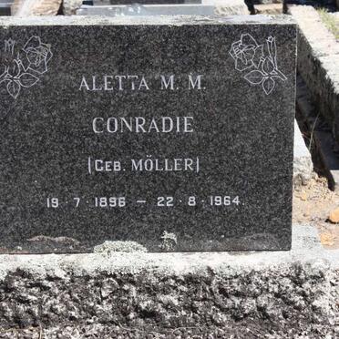CONRADIE Aletta M.M. nee MOLLER 1896-1964