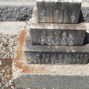 COWEN Sheila Paton -1944