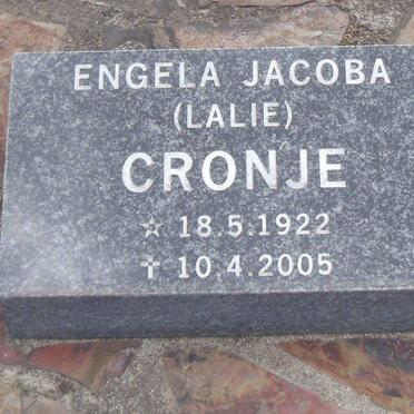 CRONJE Engela Jacoba 1922-2005