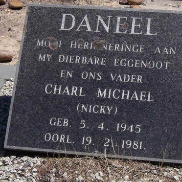 DANEEL Charl Michael 1945-1981