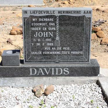DAVIDS John 1910-1989