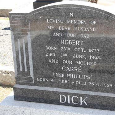 DICK Robert 1877-1963 &amp; Carré PHILLIPS 1880-1969