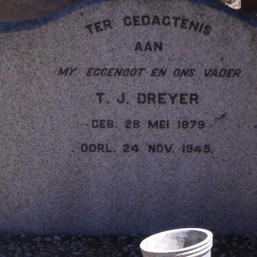 DREYER T.J. 1879-1945