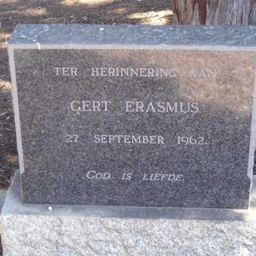 ERASMUS Gert -1962