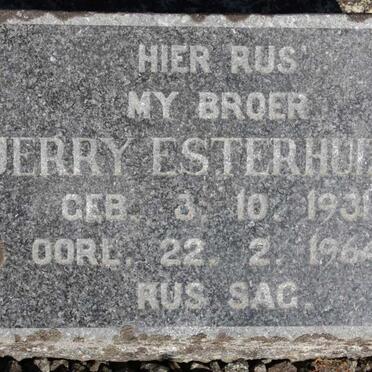 ESTERHUIZEN Jerry 1931-1964