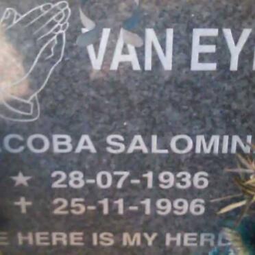 EYK Jacoba Salomina, van 1936-1996