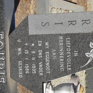 FOURIE Harris 1935-1986