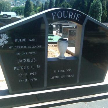 FOURIE Jacobus Petrus 1928-1976