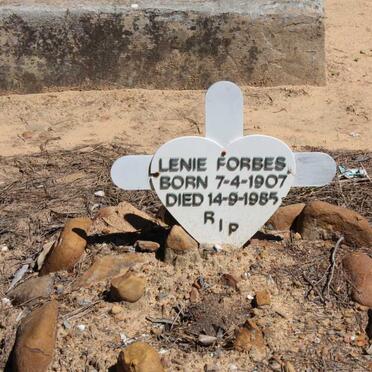 FORBES Lenie 1907-1985