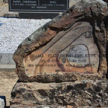 FRELETTE Maria Elizabeth 1941-1959
