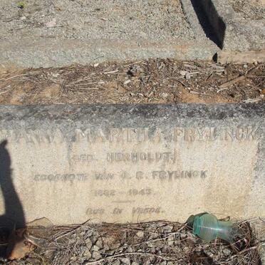 FRYLINCK John Roland 1860-1947 &amp; Johanna Martha nee HERHOLDT 1862-1943 