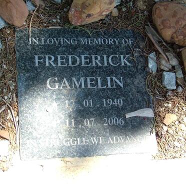 GAMELIN Frederick 1940-2006