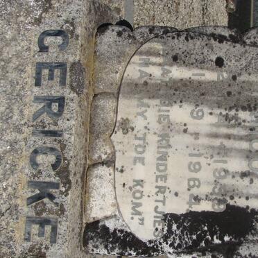 GERICKE Nico 1959-1964