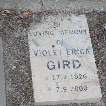 GIRD Violet Erica 1926-2000
