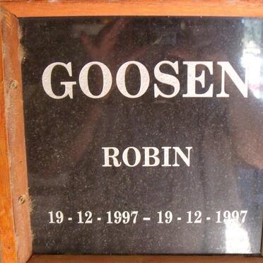 GOOSEN Robin 1997-1997