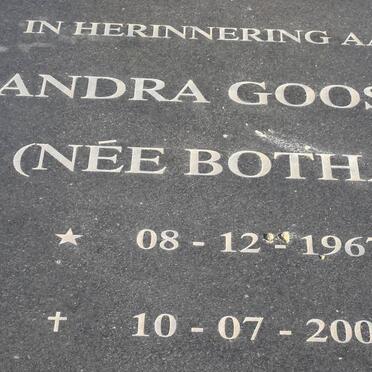 GOOSEN Sandra nee BOTHA 1967-2005