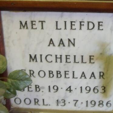 GROBBELAAR Michelle 1963-1986