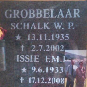 GROBBELAAR Schalk W.P. 1935-2002 &amp; F.M.J. 1933-2008