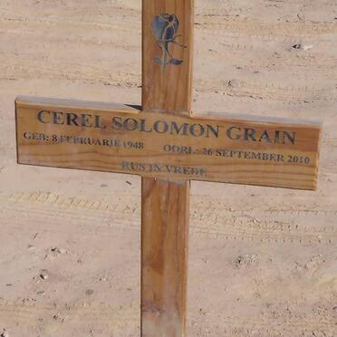 GRAIN Cerel Solomon 1948-2010