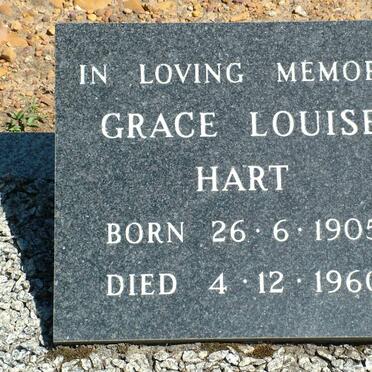 HART Grace Louise 1905-1960