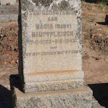 HAUPTFLEISCH Maria 1883-1945