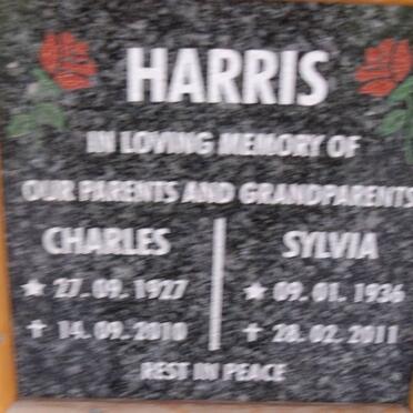 HARRIS  Charles 1927-2010 &amp; Sylvia 1936-2011