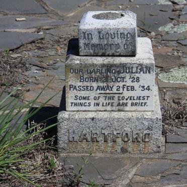 HARTFORD Julian 1928-1934