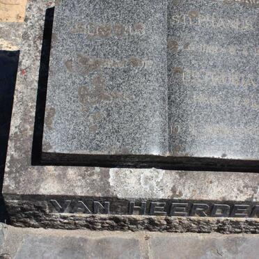 HEERDEN Stephanus J., van -1936 &amp; Gertruida VAN ZYL -1961