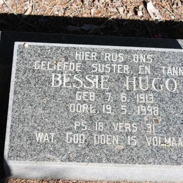 HUGO Bessie 1913-1998